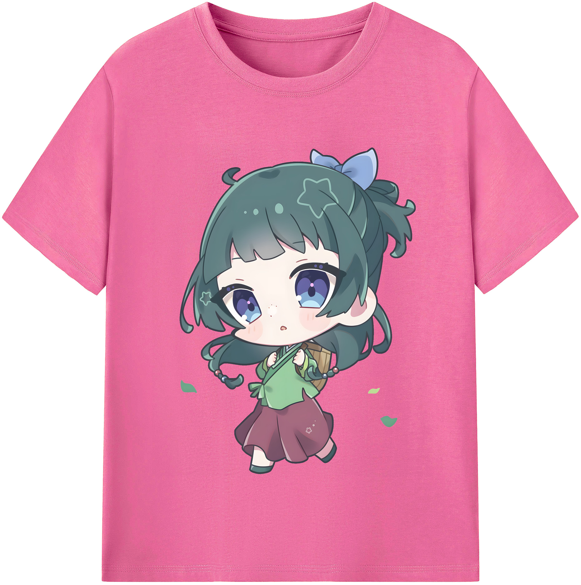 （画像用） 薬屋のひとりごと The Apothecary Diaries レディースカジュアルプリントTシャツ（綿100％）